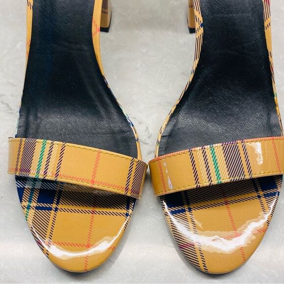 Madden Girl Women's Beella Mustard Plaid 9.5 NEW - Picture 5 of 14